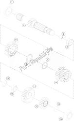 TRANSMISSION I - MAIN SHAFT