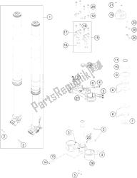 forcella anteriore, pinza tripla