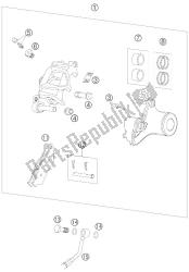 pinza de freno trasera lc8