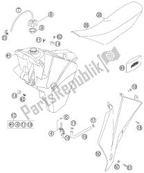 tanque, asiento, tapa