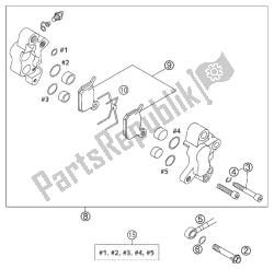 BRAKE CALIPER FRONT 50 LC 2002