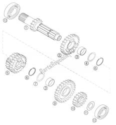 TRANSM. I 6 GEAR 250EXC RACING