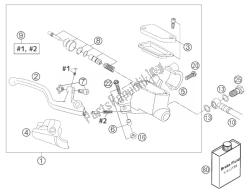 formule du cylindre de frein à main