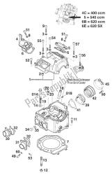 culasse 400-540 lc4 '98