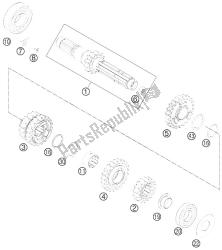 transmissie i - hoofdas