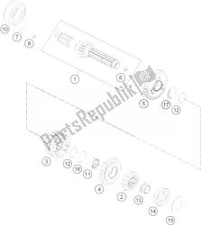 TRANSMISSION I - MAIN SHAFT