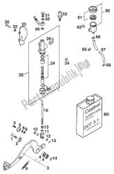 control de freno trasero 125