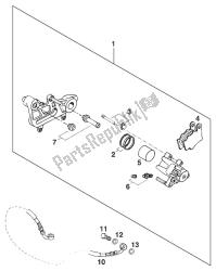 pinza de freno trasera lc4'95