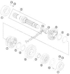 transmissie i - hoofdas