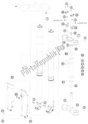 forcella anteriore, pinza tripla