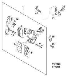 remklauw voorzijde brembo'95