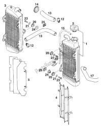 radiador - manguera de radiador 125 '97