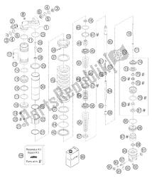 monoammortizzatore (einzelteile) 250-52