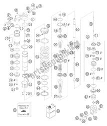 monoshock (einzelteile) 250-52