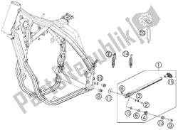 suporte lateral / central