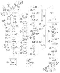 sospensione posteriore (einzelteile) 450/52