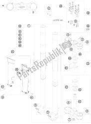 forcella anteriore, pinza tripla