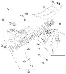 tanque, asiento, tapa