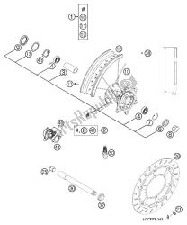 ruota anteriore 640 lc4 supermoto