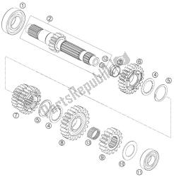 transmission i - arbre principal