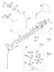 HANDLEBAR, CONTROLS 250/300