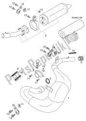 SILENCER EXHAUST 65SX 2000