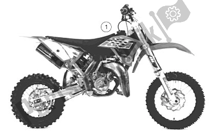 Toutes les pièces pour le Kit De Conversion 65 Sxs du KTM 65 SXS USA 2015