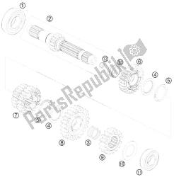 TRANSMISSION I - MAIN SHAFT