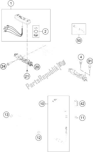 All parts for the Instruments, Locksystem of the KTM Freeride 250 R Australia 2016