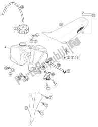 tanque, asiento, tapa 50 gs 2002