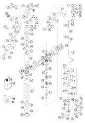 SHOCK ABSORBER WP DISASSEMBLED