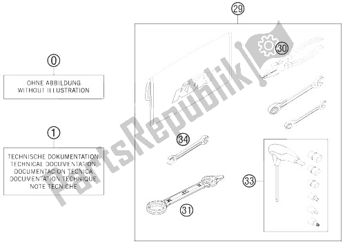 Todas las partes para Kit De Accesorios de KTM 450 SMR Europe 2013