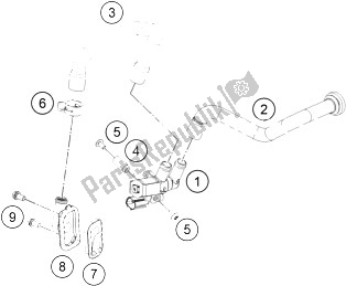 Alle onderdelen voor de Secundaire Luchtsysteem Sas van de KTM 690 Duke R ABS Europe 2016