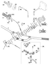 HANDLE BAR - CONTROLS 125-550 '95