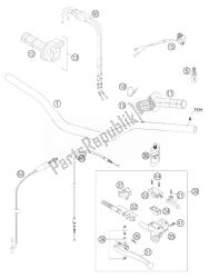 HANDLEBAR, CONTROLS 450 SMS