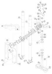 fourche télescopique wp usd 43