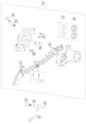 BRAKE CALIPER REAR