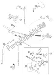 HANDLEBAR, CONTROLS 400 MIL.
