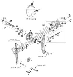 nokkenas - ketting - spanner 400 sxc usa '00