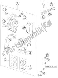 BRAKE CALIPER FRONT