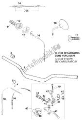 HANDLE BAR - CONTROLS 620 SC 2001