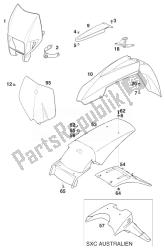 masker - spatbord sxc, sx lc4