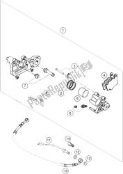 BRAKE CALIPER REAR