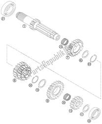 transmission i - arbre principal