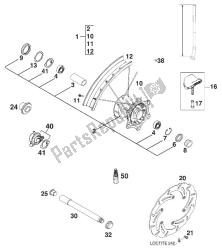 roda dianteira 400/620 sc 21 