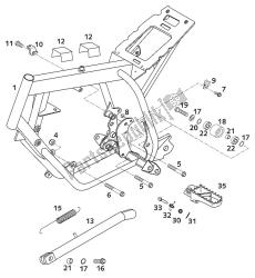 FRAME - STAND SIDE 50 SX LC