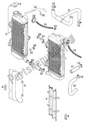 radiateur - radiateur tuyau super comp. '96