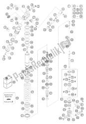 SHOCK ABSORBER DISASSEMBLED