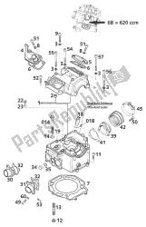 CYLINDER HEAD 620 LC4 2001