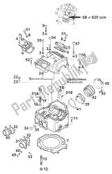 głowica cylindra 620 lc4 2001r